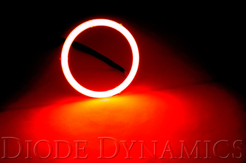Diode Dynamics Halo Lights LED 130mm - Red (Pair)