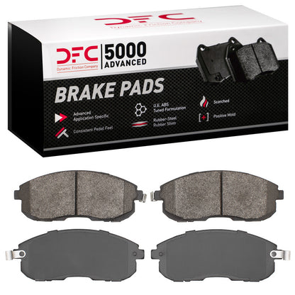 DFC 03-05 Infiniti G35 Front 5000 Advanced Semi Metallic Brake Pads
