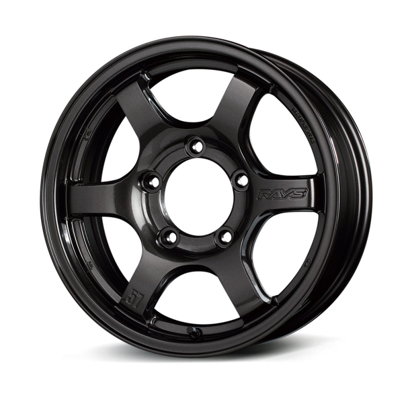 Gram Lights 57DR-X 16x5.5 +00 5x139.7 Super Dark Gunmetal Wheel (Special Order No Cancel/Returns)