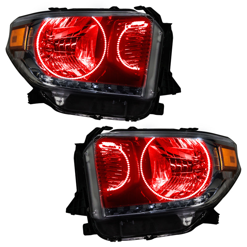 ORACLE Lighting Oracle 14-17 Toyota Tundra SMD HL - Dual Halo Kit - ColorSHIFT w/ BC1 Controller