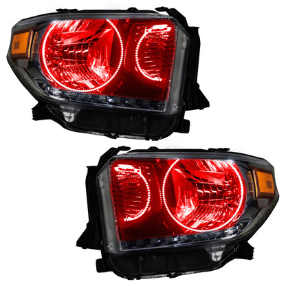 ORACLE Lighting Oracle 14-17 Toyota Tundra SMD HL - Dual Halo Kit - ColorSHIFT w/ BC1 Controller
