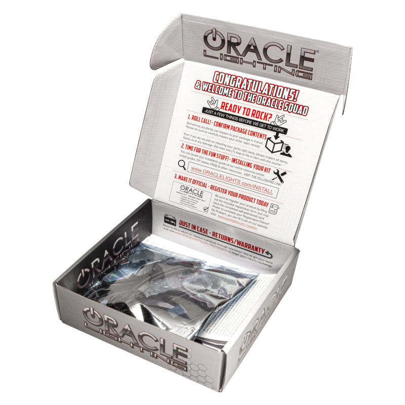 ORACLE Lighting Oracle 09-13 Mercedes SL63 Surface Mount LED Fog Light Halo Kit - Red