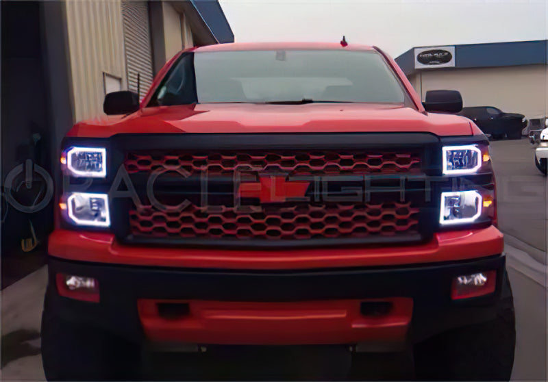 ORACLE Lighting Oracle Chevrolet Silverado 14-15 LED Halo Kit Non-Projector Style - White