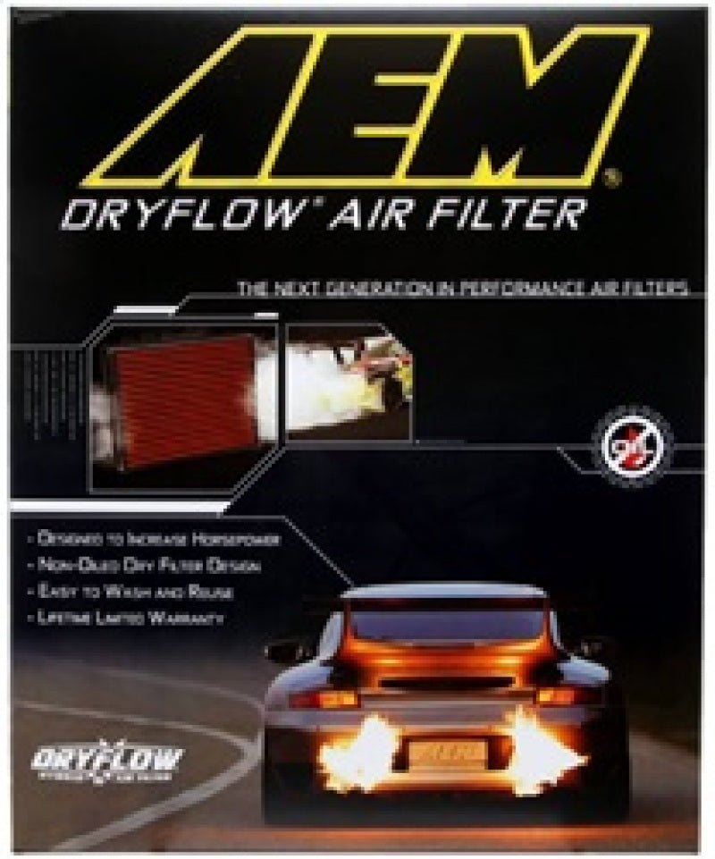 AEM Induction AEM 11 Dodge Challenger/Charger/300C 14.438in O/S L x 9.125in O/S W x 1.75in H DryFlow Air Filter