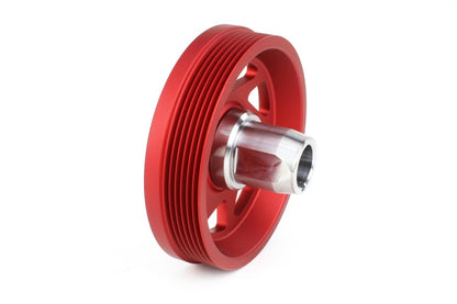 Perrin Performance PERRIN 19-21 Subaru WRX / 16-18 Forester / 15-19 Legacy Lightweight Crank Pulley - Red