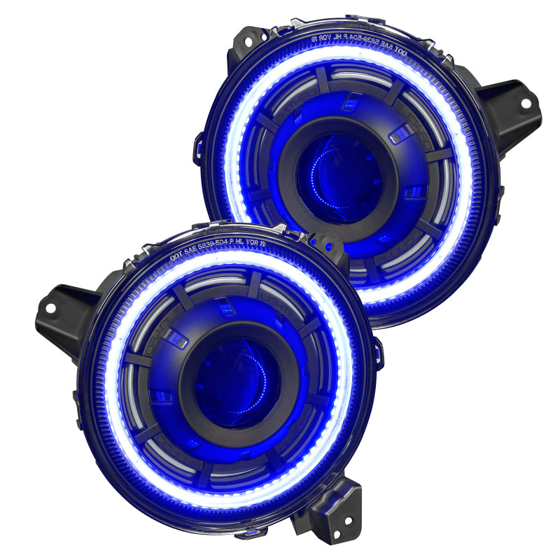 ORACLE Lighting Oracle Oculus Bi-LED Projector Headlights for Jeep JL/Gladiator JT - ColorSHIFT 2