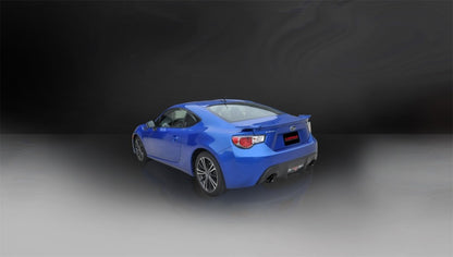 CORSA Performance Corsa 2012-2025 Scion FRS / Subaru BRZ Black Tip Sport Cat-Back Exhaust