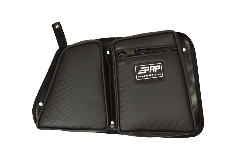 PRP Seats PRP Polaris RZR Rear Door Bag with Knee Pad for Polaris RZR/(Passenger Side)- Black