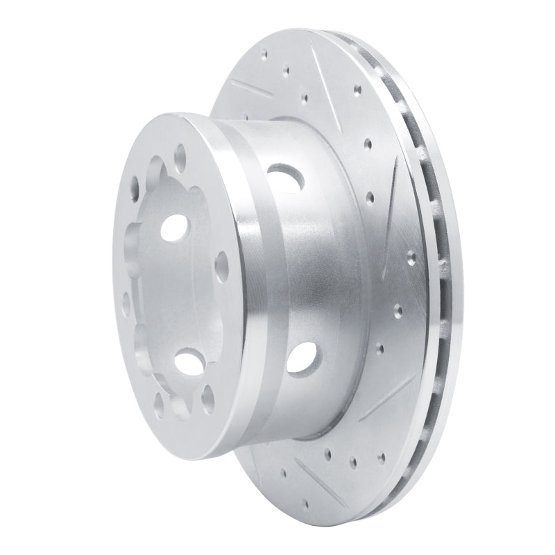 R1 Concepts R1 02-06 Dodge Sprinter 3500 Rear Right Drilled & Slotted Silver Brake Rotor