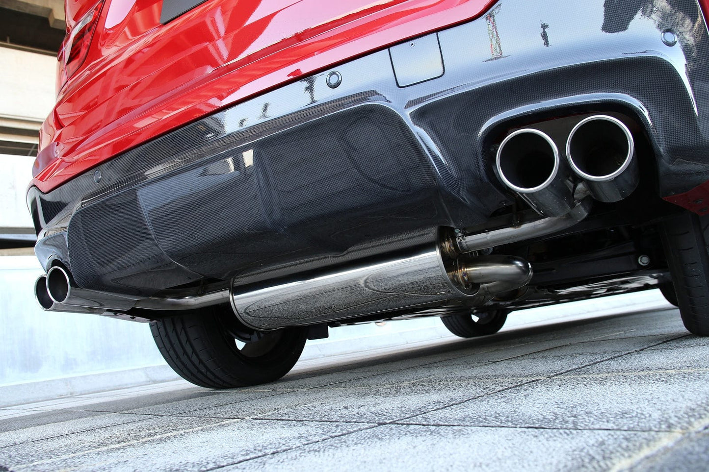 3D DESIGN 4101-22611  F26 X4 35I (N55) PERFORMANCE EXHAUST - 4 X 90MM