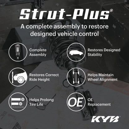 KYB Shocks & Struts Strut Plus Front Left 11-16 Scion TC/12-16 Toyota Prius V
