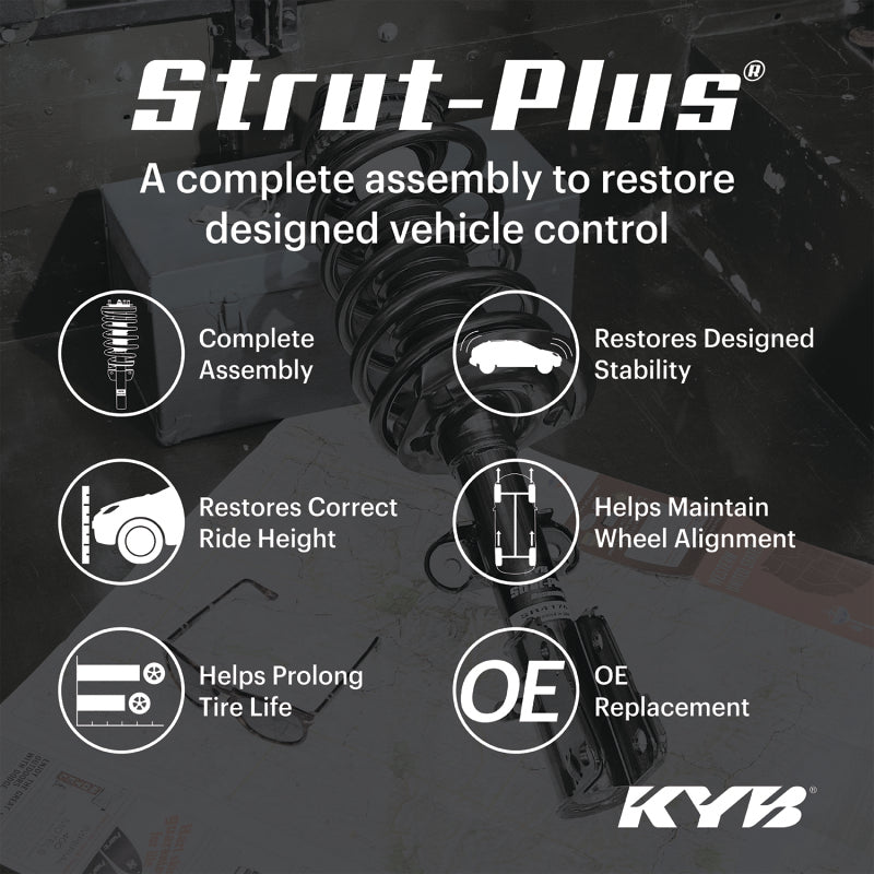 KYB Shocks & Struts Strut Plus Front Left Toyota RAV4 2005-2001