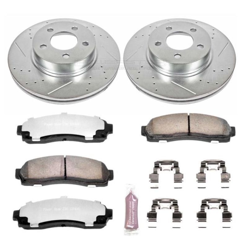 PowerStop Power Stop 01-03 Ford Explorer Sport Front Z36 Truck & Tow Brake Kit