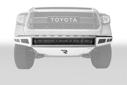 N-Fab M-RDS Front Bumper 14-17 Toyota Tundra - Gloss Black w/Silver Skid Plate