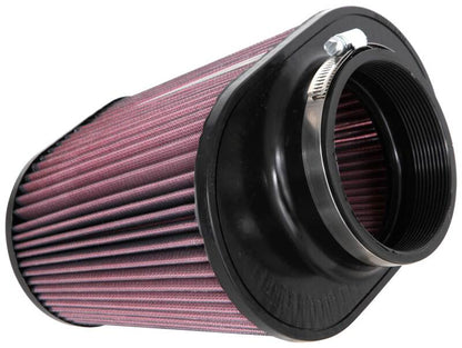 K&N Engineering K&N Universal Rubber Filter 4in FLG 9IN x 5-3/4IN B / 7 x 4-1/2IN T / 7-1/2IN H