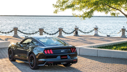 CORSA Performance Corsa 2015-2017 Ford Mustang GT 5.0 3in Cat Back Exhaust Black Quad Tips (Xtreme)