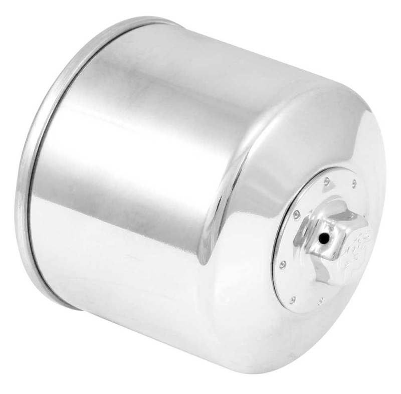 K&N Engineering K&N Oil Filter Powersports Canister Chrome
