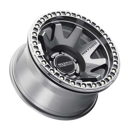 Method Wheels Method MR108 17x9 -44mm Offset 6x5.5 106.25mm CB Gloss Titanium w/BH-H24125-38 Wheel