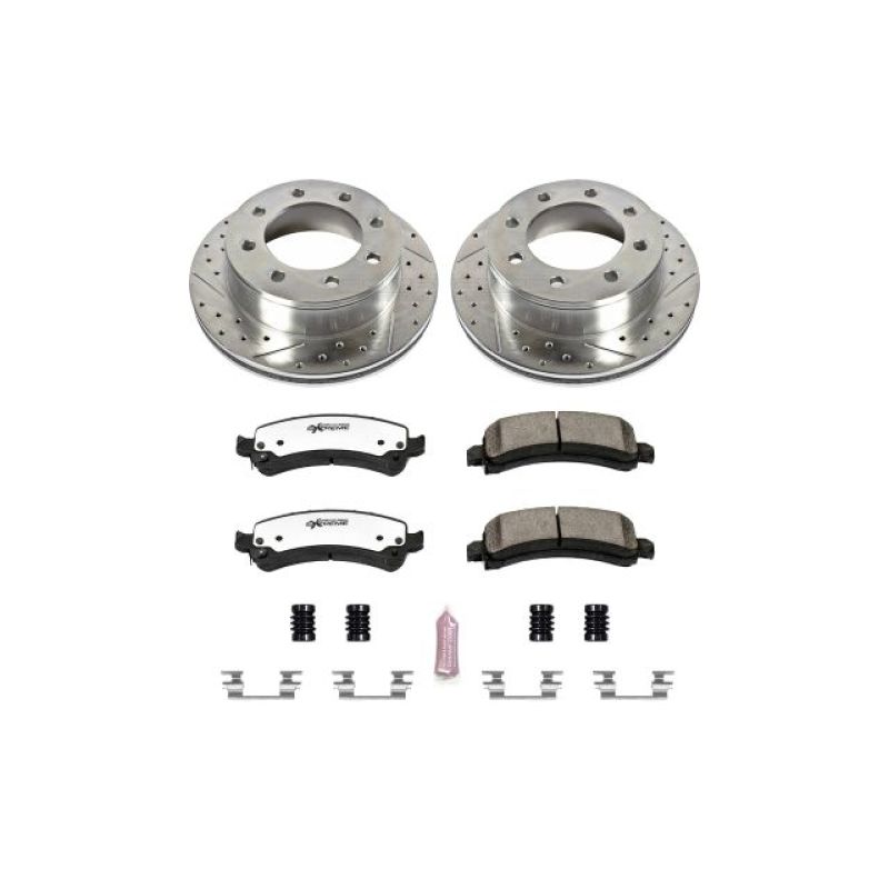 PowerStop Power Stop 06-17 Chevrolet Express 2500 Rear Z36 Truck & Tow Brake Kit
