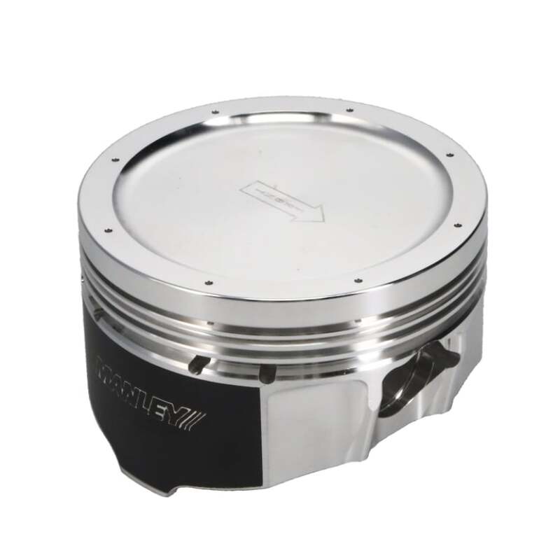 Manley Performance Manley 4.6L Ford Modular (2/4 Valve) 3.552in Bore 1.2in CD 11cc Turbo Tuff Dish Pistons - Set of 8