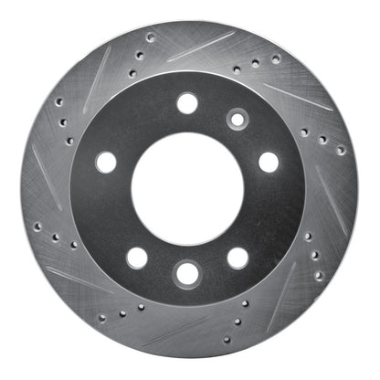 R1 Concepts R1 02-06 Dodge Sprinter 2500 Front Left Drilled & Slotted Silver Brake Rotor