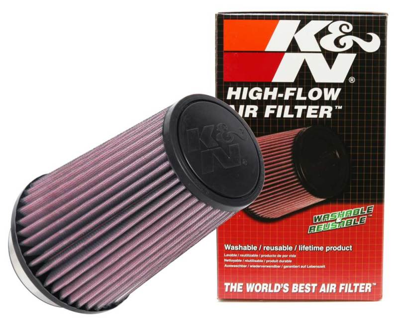 K&N Engineering K&N Universal Tapered Filter 3.5in Flange ID x 5.5in Base OD x 4in Top OD x 8in Height