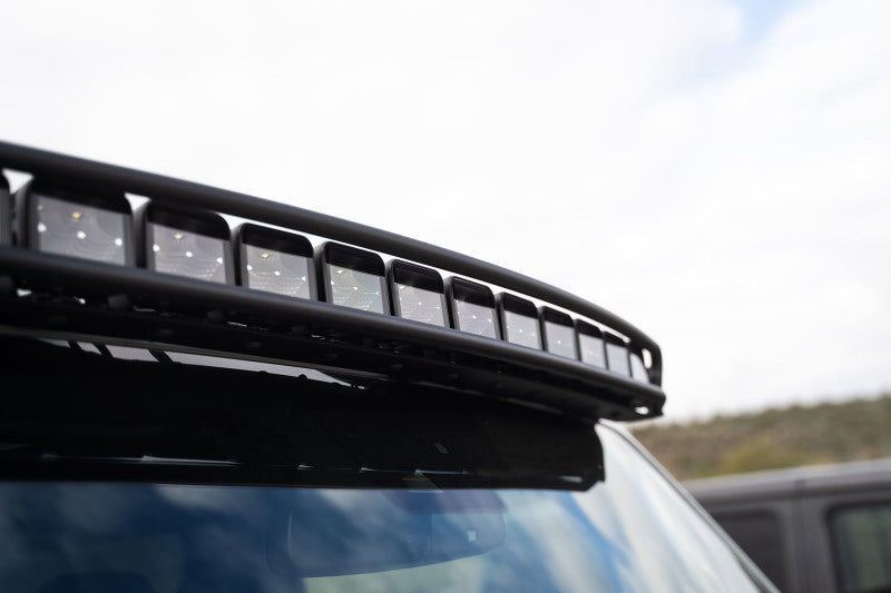 DV8 Offroad DV8 21+ Ford Bronco Curved Light Bracket for 12 3in. Pod Lights