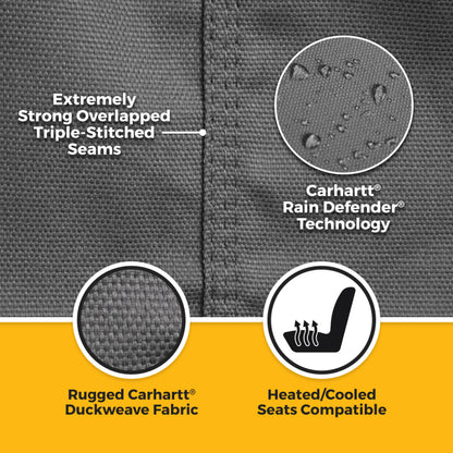 Covercraft 24-26 Jeep Wrangler Fr Buckets Carhartt SeatSaver Custom Front Row Seat Cover
