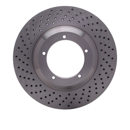 DFC 82-89 Porsche 911 Left Front Drilled Brake Rotor