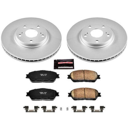 PowerStop Power Stop 04-06 Lexus ES330 Front Z17 Evolution Geomet Coated Brake Kit