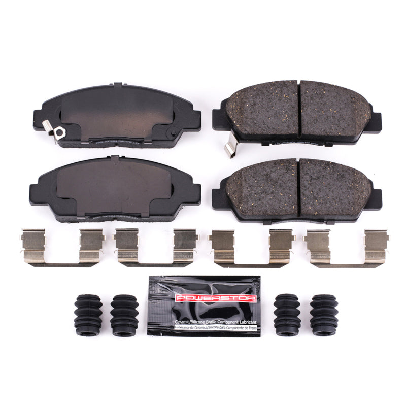 PowerStop Power Stop 92-96 Honda Prelude Front Z23 Evolution Sport Brake Pads w/Hardware