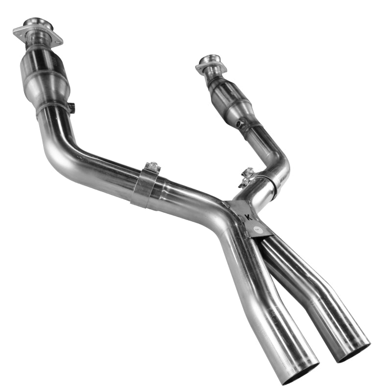 Kooks Headers Kooks 05-10 Ford Mustang GT 4.6L 3V Auto/Manual 2 1/2in x 2 1/2in OEM Cat X Pipe Kooks HDR Req