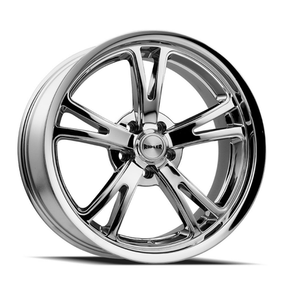 Ridler Wheels Ridler 606 20x10 / 5x120.65 BP / 0mm Offset / 83.82mm Hub Chrome Wheel