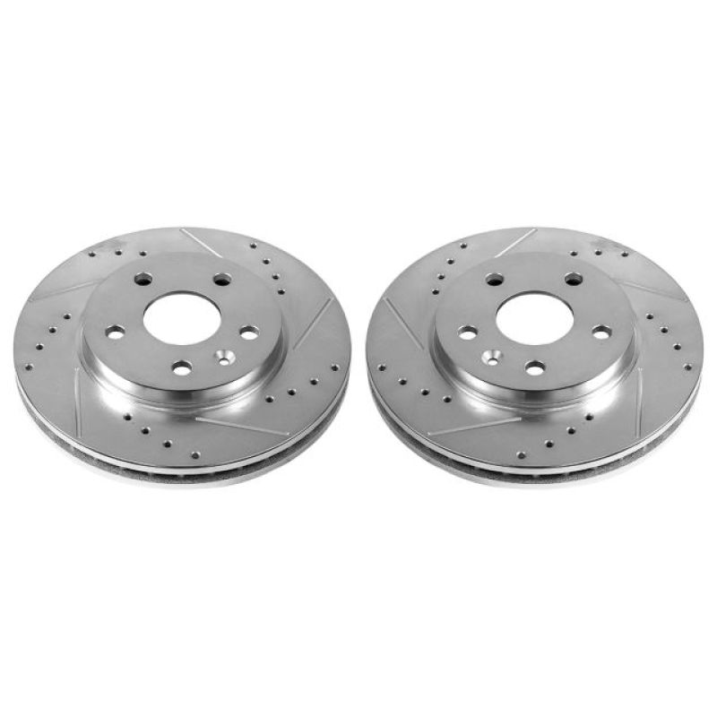 PowerStop Power Stop 11-16 Buick LaCrosse Front Evolution Drilled & Slotted Rotors - Pair