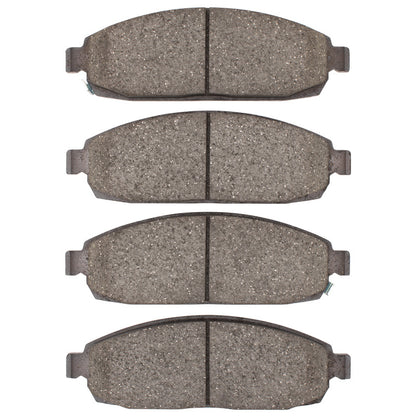 R1 Concepts R1 05-10 Jeep Commander Front Optimum OE Brake Pads