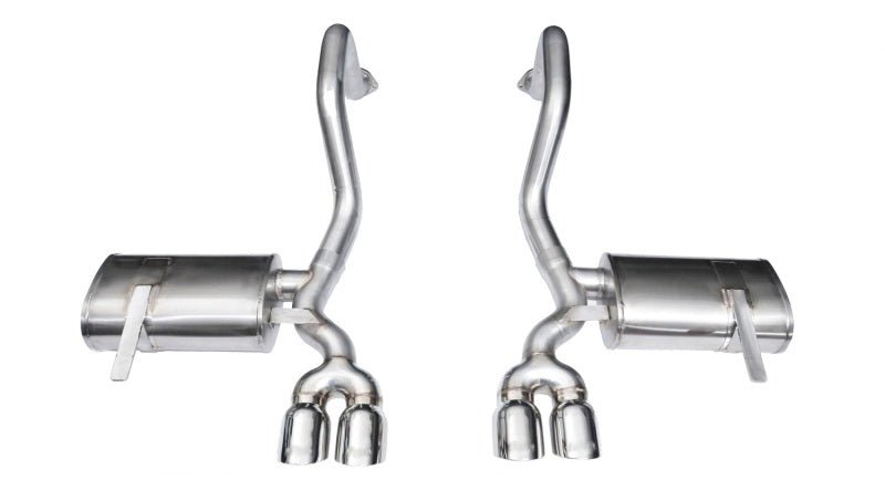 CORSA Performance Corsa 1997-2004 Chevrolet Corvette C5 Z06 5.7L V8 Polished Xtreme Axle-Back Exhaust