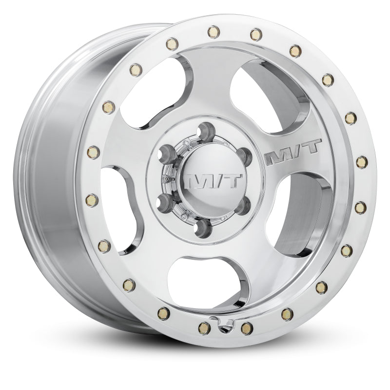 Mickey Thompson Canyon Pro Polished Wheel - 17X9 8X6.5 BP 5in BS 0 Offset 125.2mm Bore - 274649