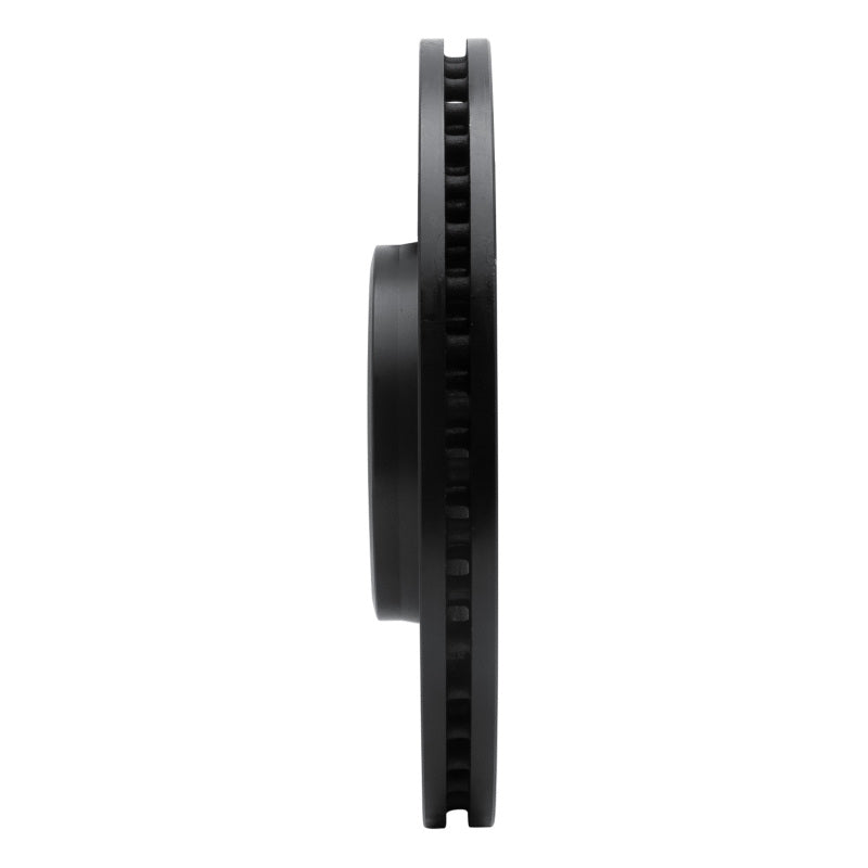 R1 Concepts R1 12-20 Audi A6 (USA/Canada) Front Left Drilled & Slotted Black Brake Rotor