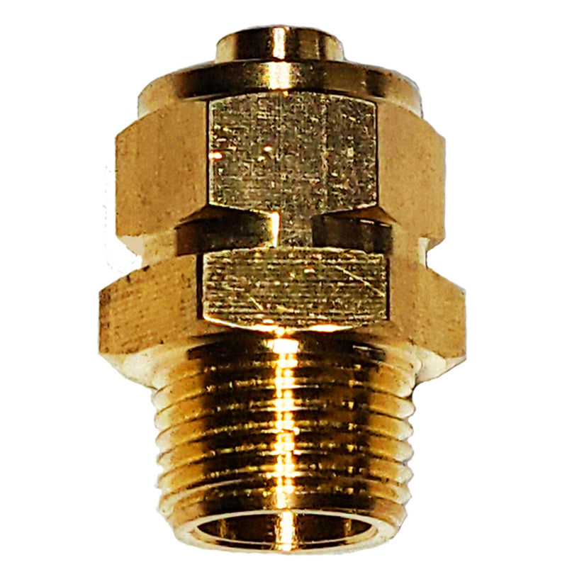 Kleinn Air Horns Kleinn 1/2In OD Tubing 3/8In M NPT Straight Compression Fitting