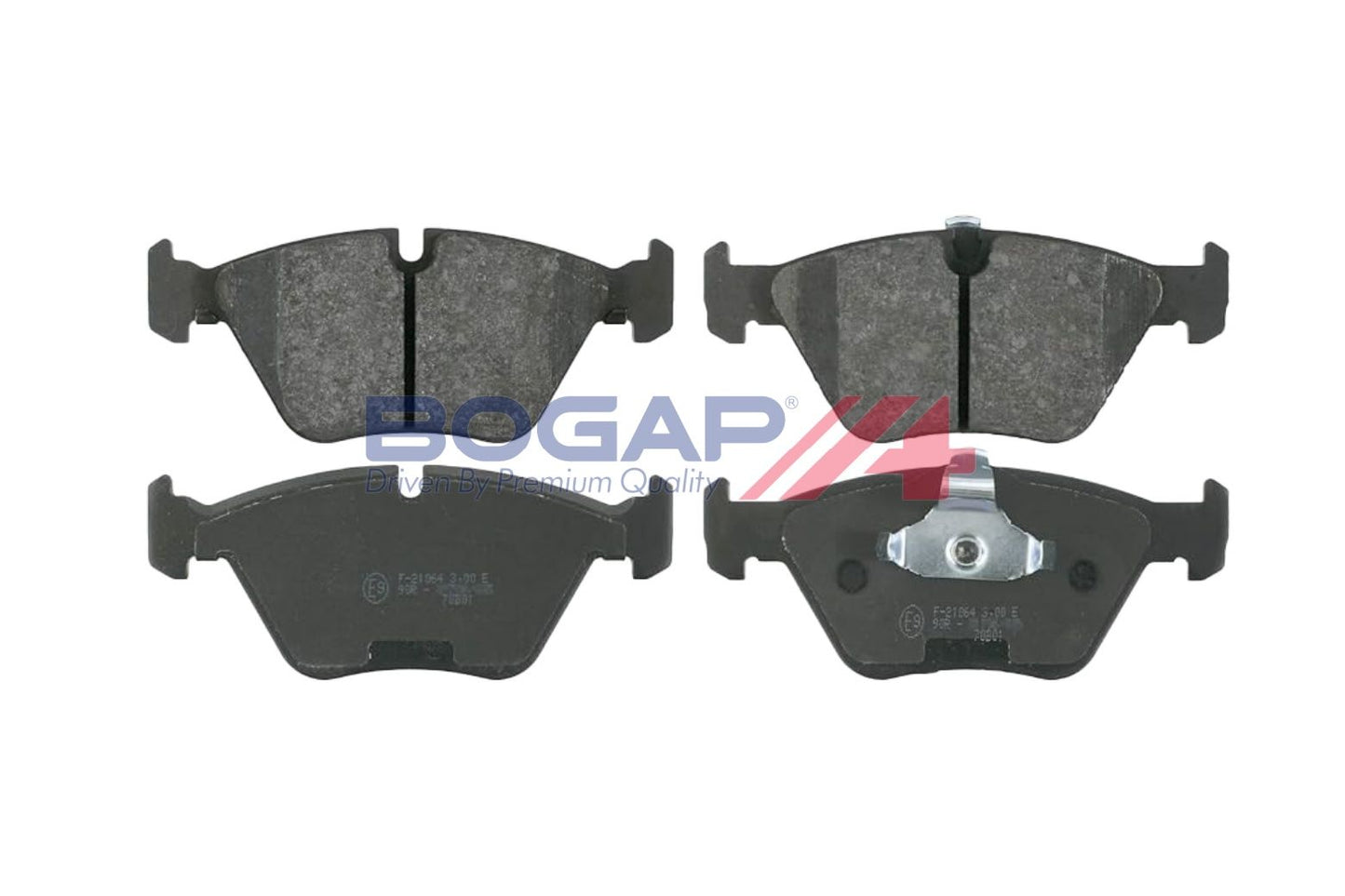 BOGAP B8210107 Brake Pad Set, Disc Brake