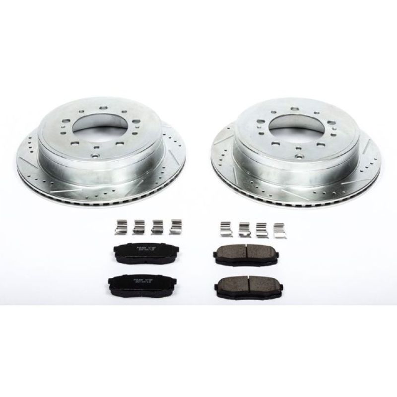 PowerStop Power Stop 08-11 Lexus LX570 Rear Z23 Evolution Sport Brake Kit