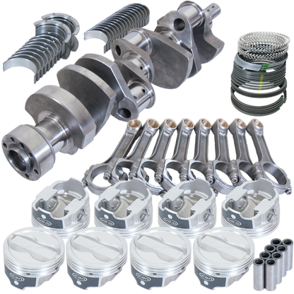 Eagle Chevy LT1350 1Pc 3.750in Crank 6.000in I-Beam Rods -18cc 4.040in Pistons Rotating Assembly