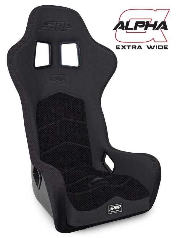 PRP Seats PRP Alpha Composite Seat/Extra Wide- Black
