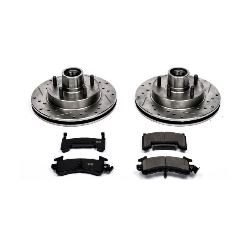 PowerStop Power Stop 95-97 Chevrolet Blazer Front Z23 Evolution Sport Brake Kit