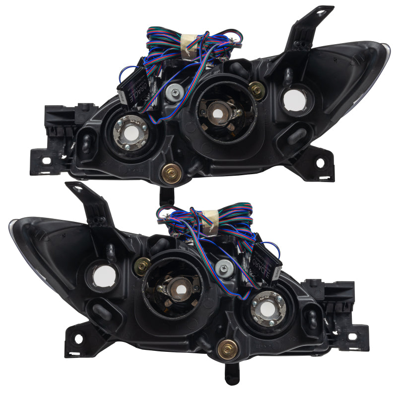ORACLE Lighting Oracle 04-09 Mazda 3 SMD HL - 4DR - Halogen Style - ColorSHIFT w/ 2.0 Controller