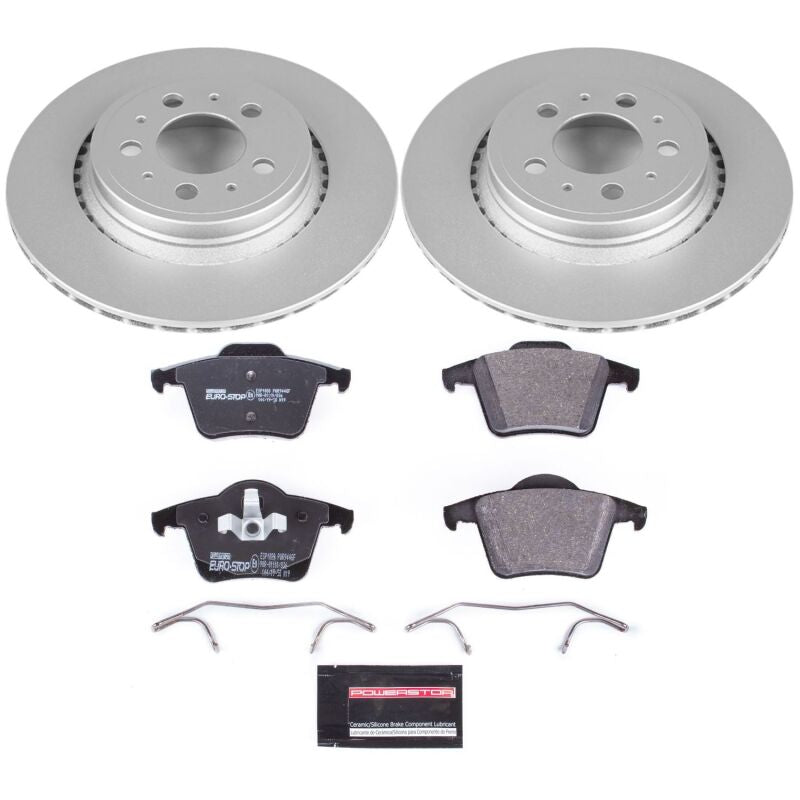 PowerStop Power Stop 03-14 Volvo XC90 Rear Euro-Stop Brake Kit