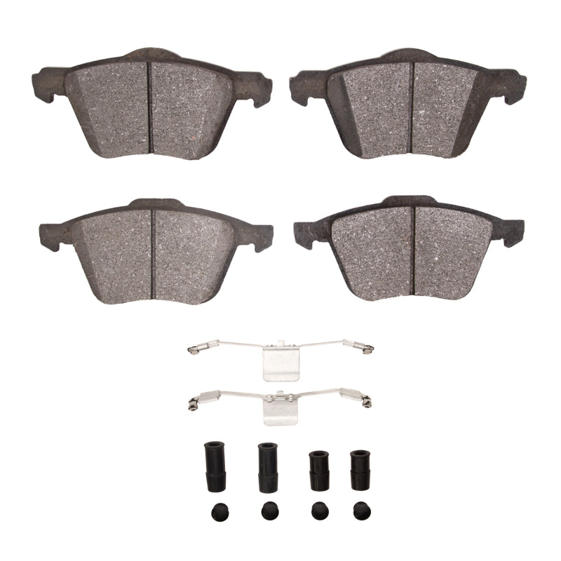 R1 Concepts R1 03-09 Volvo S60 Front Semi Met Pads & Hardware Kit