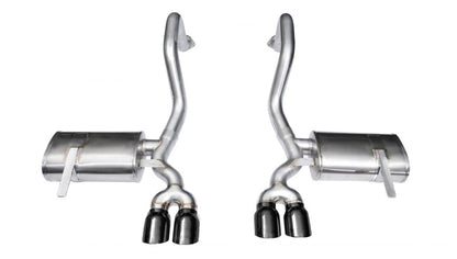 CORSA Performance Corsa 1997-2004 Chevrolet Corvette C5 Z06 5.7L V8 Xtreme Axle-Back Exhaust w/ Black Tips
