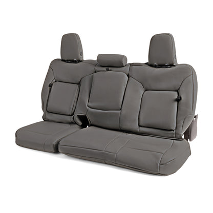Covercraft 14-18 Chevrolet Silverado Leatherette PrecisionFit Custom Front Row Seat Covers - Stone