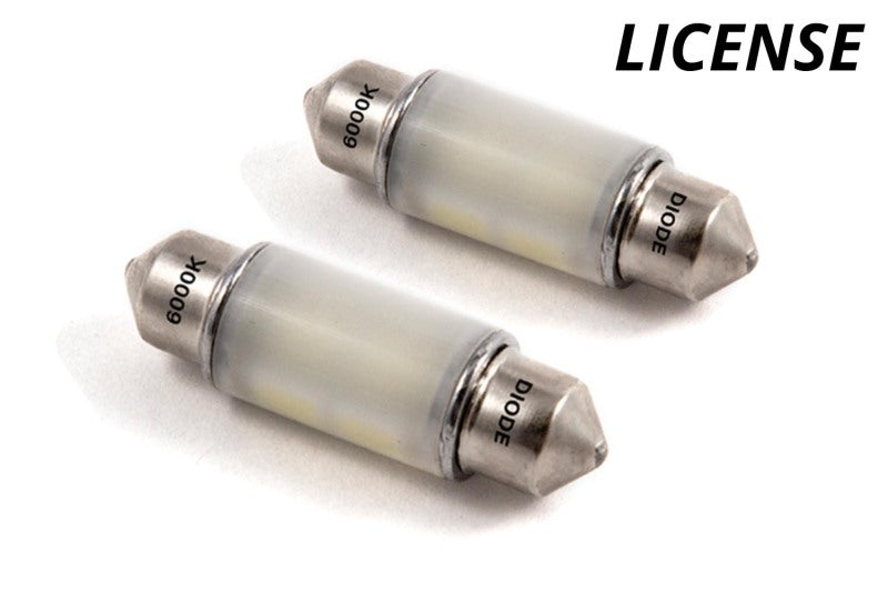 Diode Dynamics 36mm SMF2 LED Bulb - Cool - White (Pair)